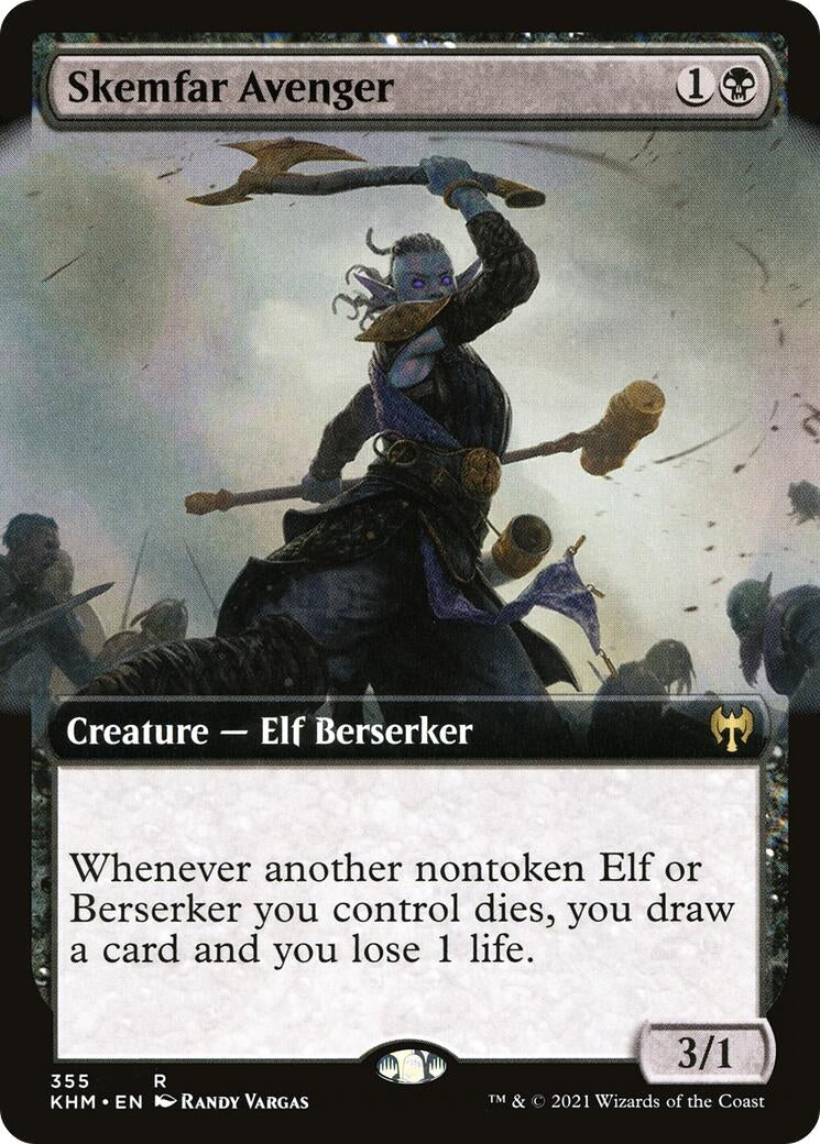 Image for Skemfar Avenger (Extended Art) (355) [Kaldheim] - Magic: The Gathering
