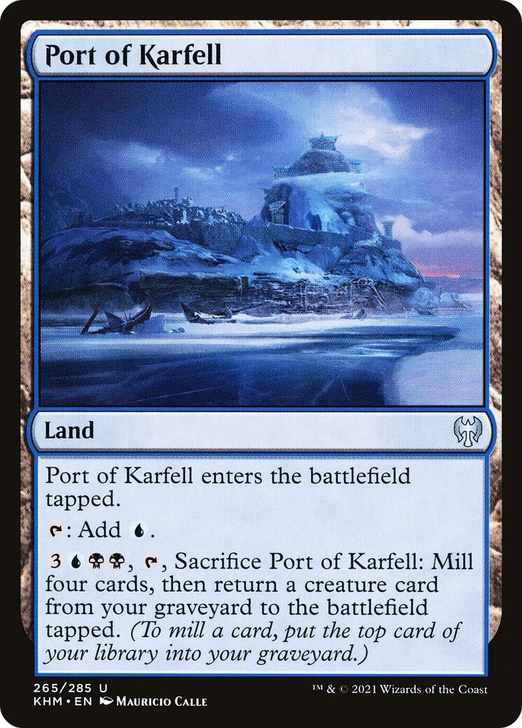 Image for Port of Karfell (265) [Kaldheim] - Magic: The Gathering