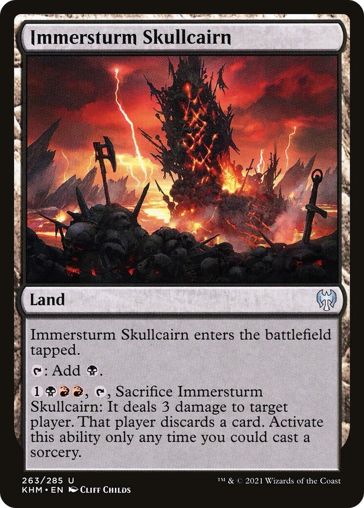Image for Immersturm Skullcairn (263) [Kaldheim] - Magic: The Gathering