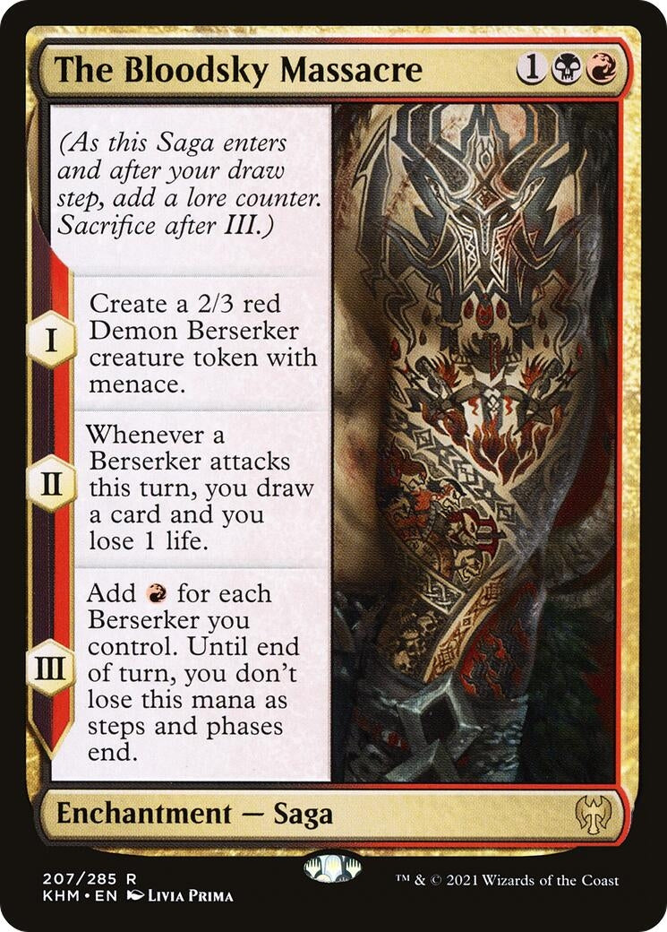 Image for The Bloodsky Massacre (207) [Kaldheim] - Magic: The Gathering
