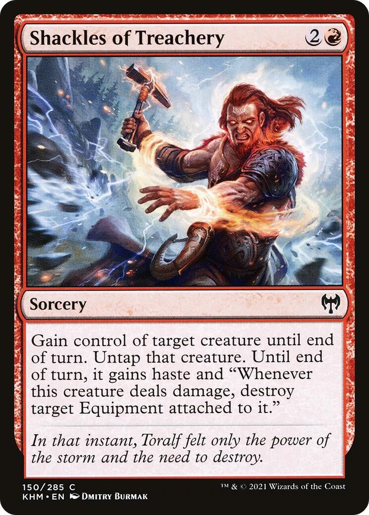 Image for Shackles of Treachery (150) [Kaldheim] - Magic: The Gathering