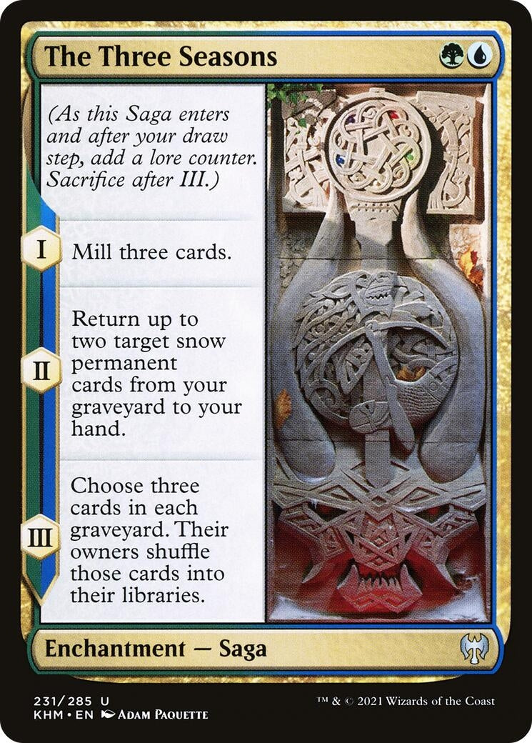 Image for The Three Seasons (231) [Kaldheim] - Magic: The Gathering