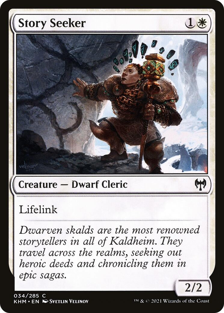 Image for Story Seeker (34) [Kaldheim] - Magic: The Gathering