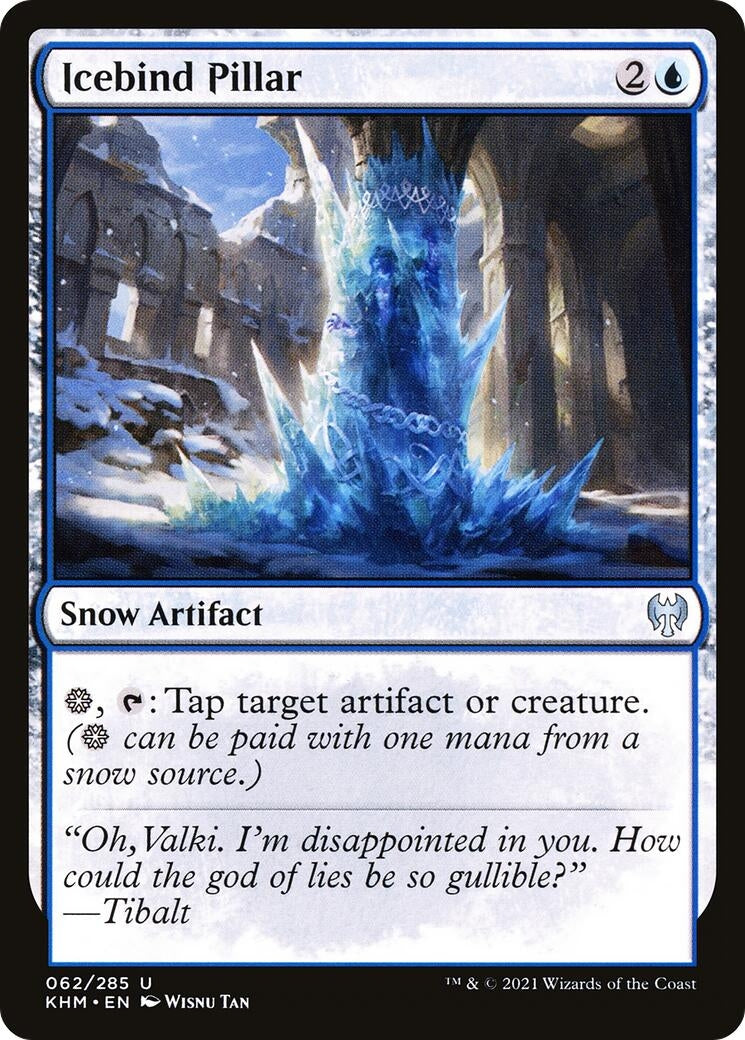 Image for Icebind Pillar (62) [Kaldheim] - Magic: The Gathering