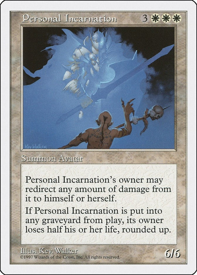 Image for Personal Incarnation [Fifth Edition] - Magic: The Gathering