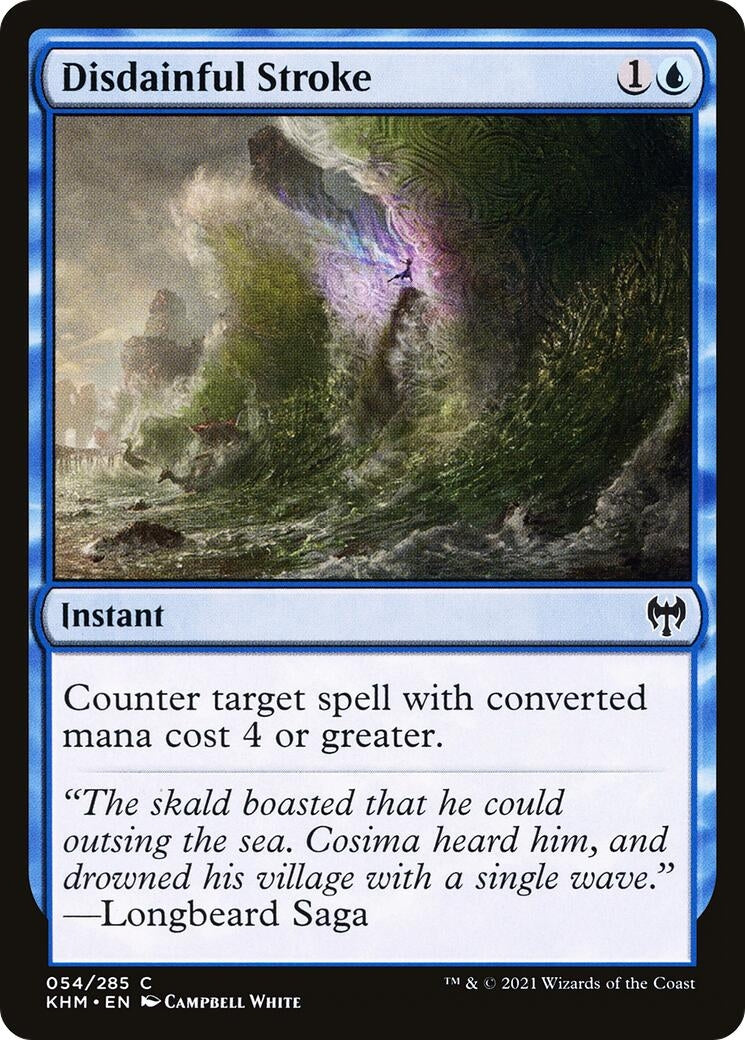 Image for Disdainful Stroke (54) [Kaldheim] - Magic: The Gathering