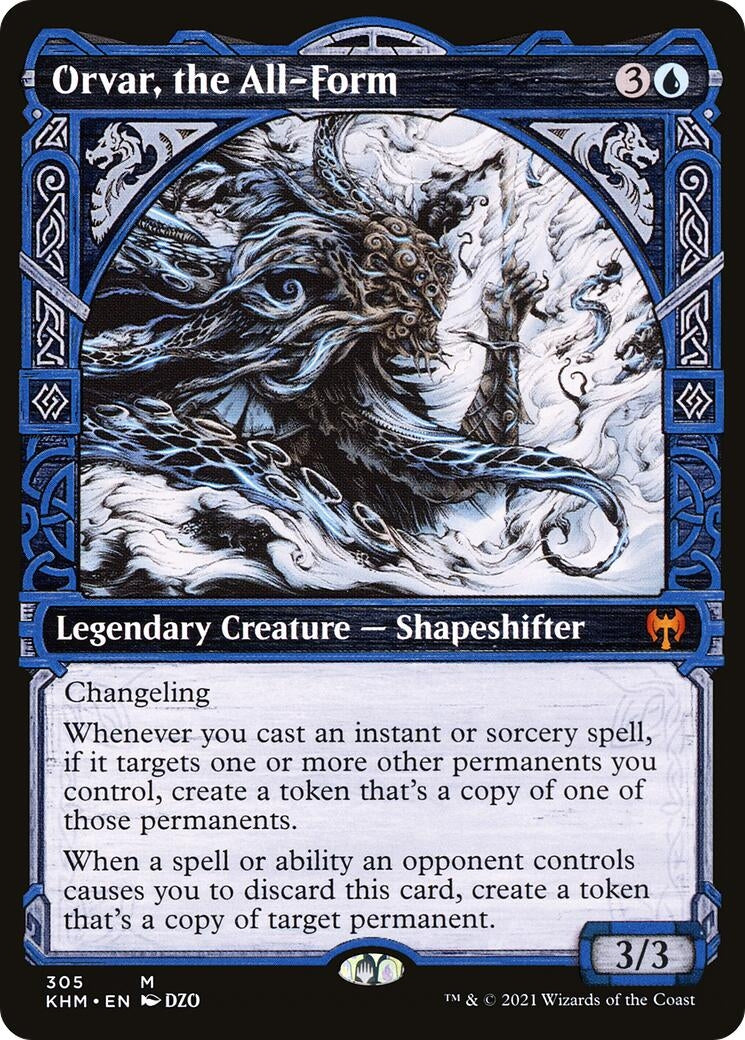 Image for Orvar, the All-Form (Showcase) (305) [Kaldheim] - Magic: The Gathering