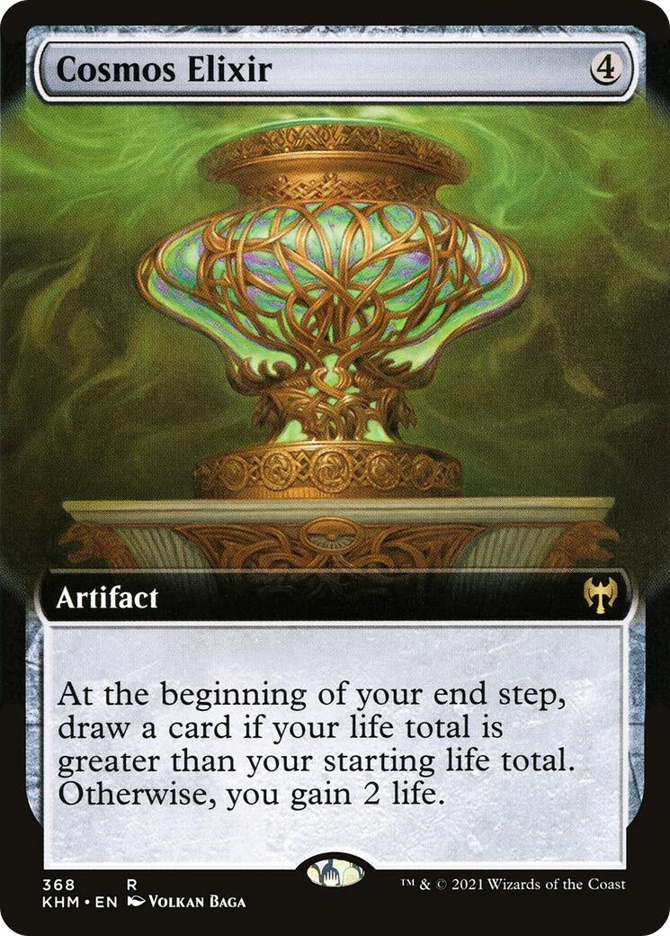 Image for Cosmos Elixir (Extended Art) (368) [Kaldheim] - Magic: The Gathering