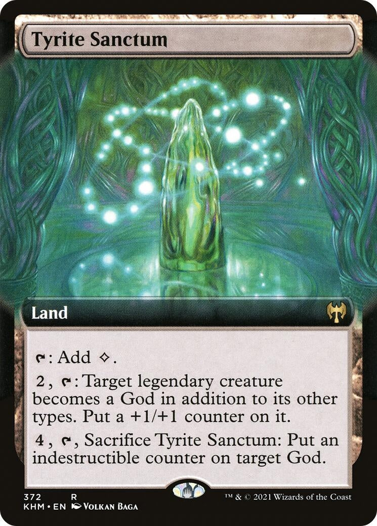 Image for Tyrite Sanctum (Extended Art) (372) [Kaldheim] - Magic: The Gathering