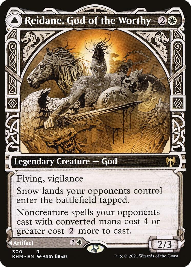 Image for Reidane, God of the Worthy (Showcase) (300) [Kaldheim] - Magic: The Gathering