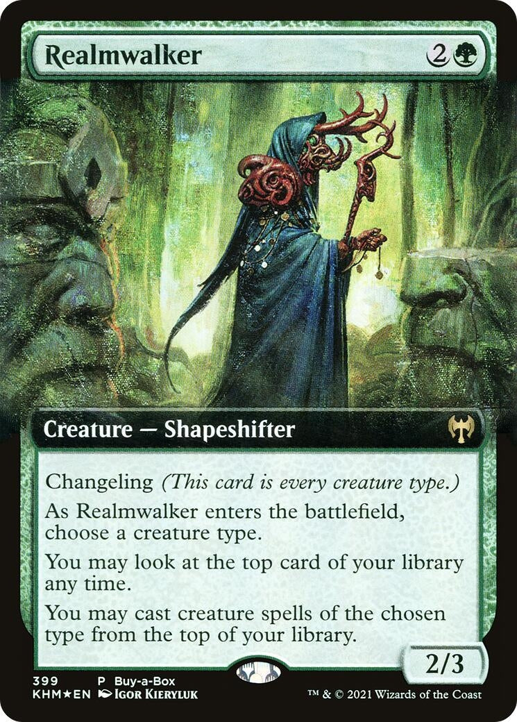 Image for Realmwalker (399) [Buy-A-Box Promos] - Magic: The Gathering