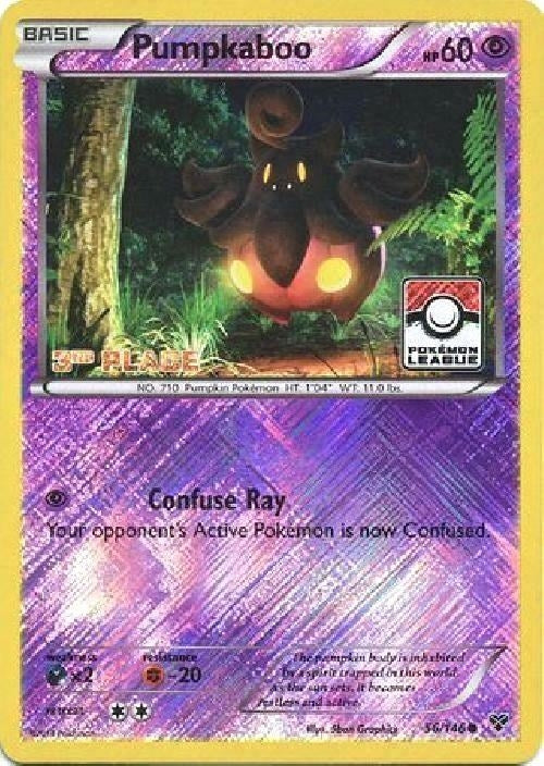 Image for Pumpkaboo - 56/146 (Pokemon League) [3rd Place] (056/146) [League & Championship Cards] - Pokemon