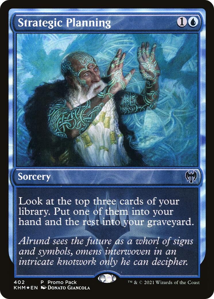 Image for Strategic Planning (402) [Kaldheim] - Magic: The Gathering