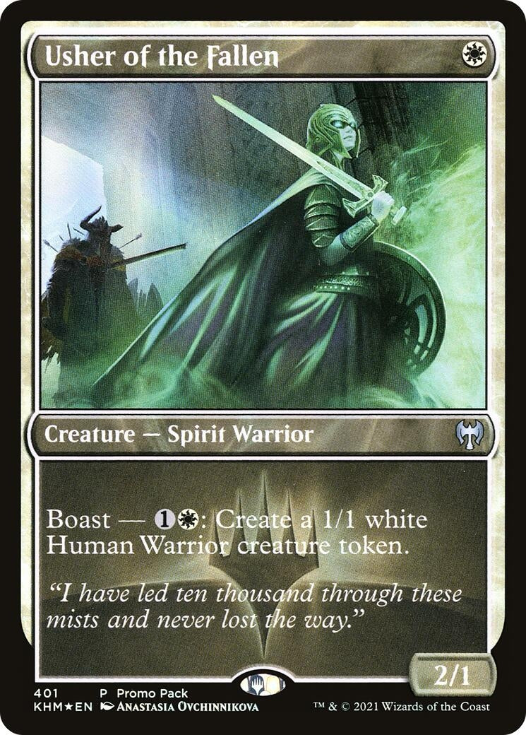 Image for Usher of the Fallen (401) [Kaldheim] - Magic: The Gathering