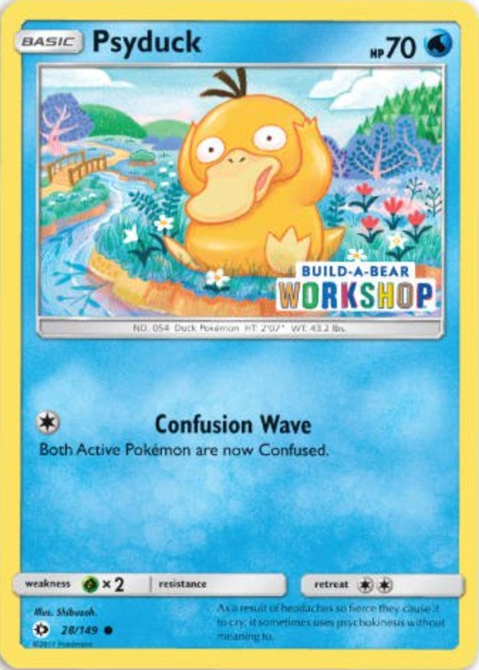 Image for Psyduck - 28/149 (Build-A-Bear Workshop Exclusive) (028/149) [Miscellaneous Cards & Products] - Pokemon