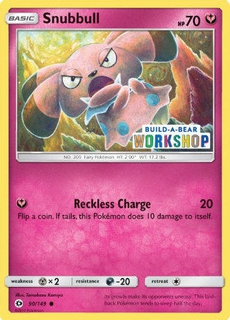 Image for Snubbull - 90/149 (Build-A-Bear Workshop Exclusive) (090/149) [Miscellaneous Cards & Products] - Pokemon