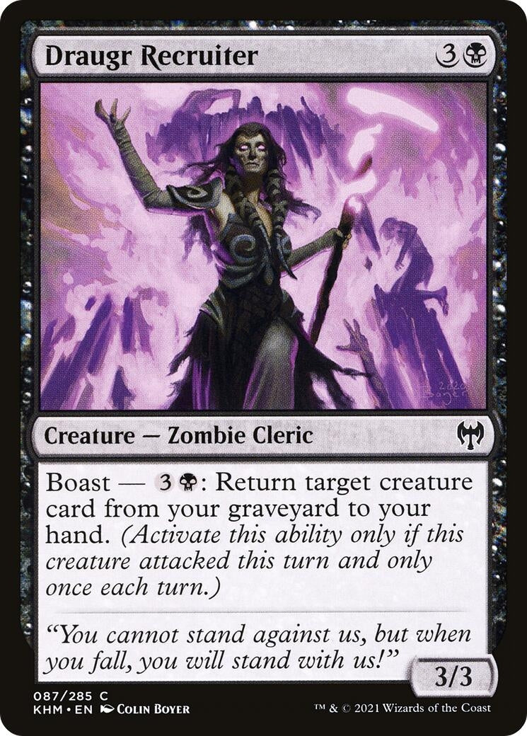 Image for Draugr Recruiter (87) [Kaldheim] - Magic: The Gathering