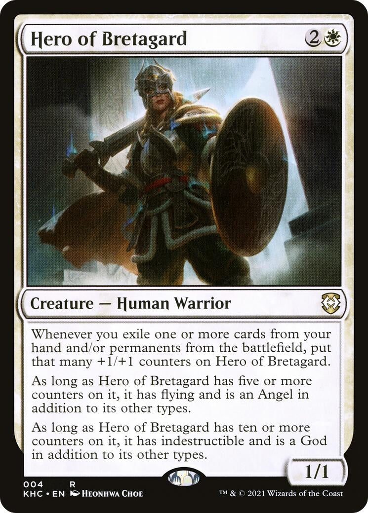 Image for Hero of Bretagard (4) [Kaldheim] - Magic: The Gathering