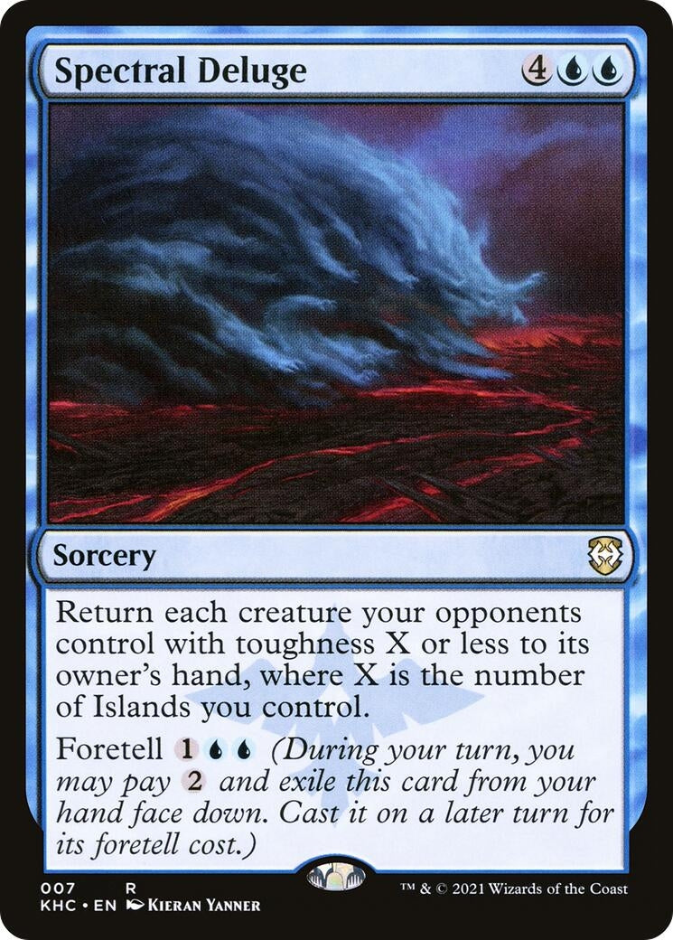 Image for Spectral Deluge (7) [Kaldheim] - Magic: The Gathering