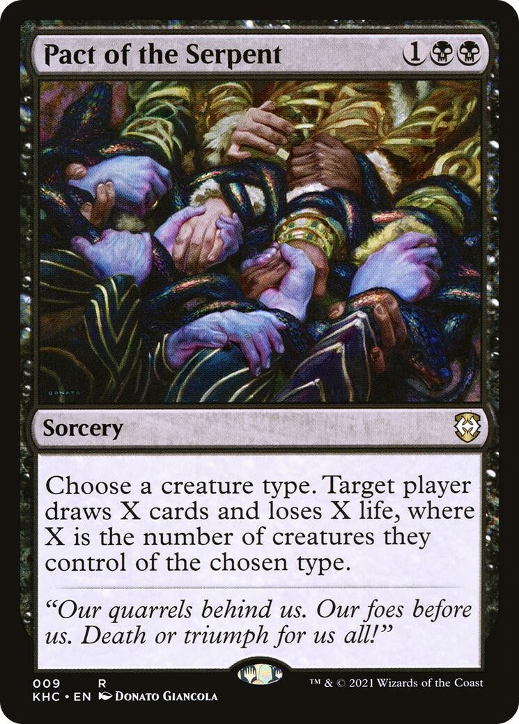 Image for Pact of the Serpent (9) [Kaldheim] - Magic: The Gathering