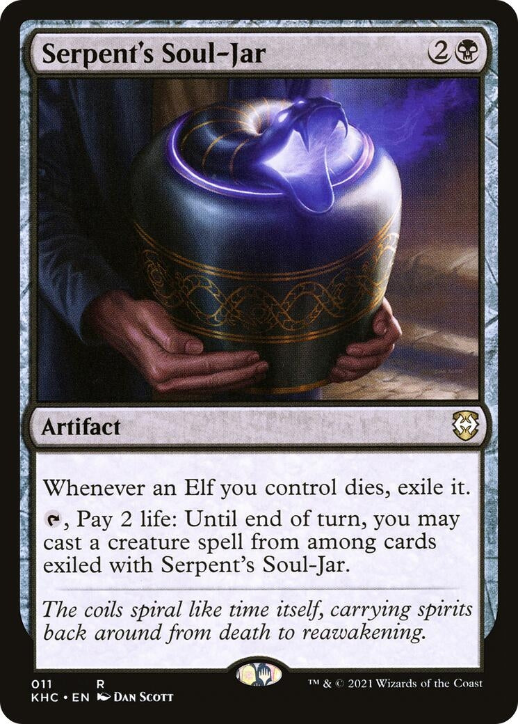 Image for Serpent's Soul-Jar (11) [Kaldheim] - Magic: The Gathering