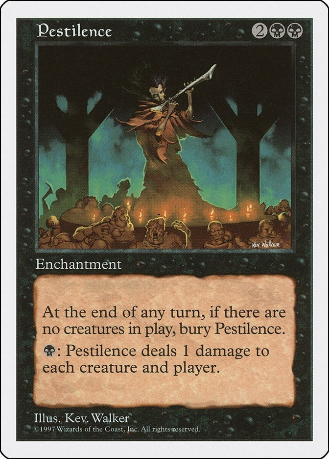 Image for Pestilence [Fifth Edition] - Magic: The Gathering
