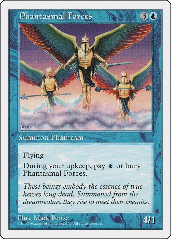 Image for Phantasmal Forces [Fifth Edition] - Magic: The Gathering
