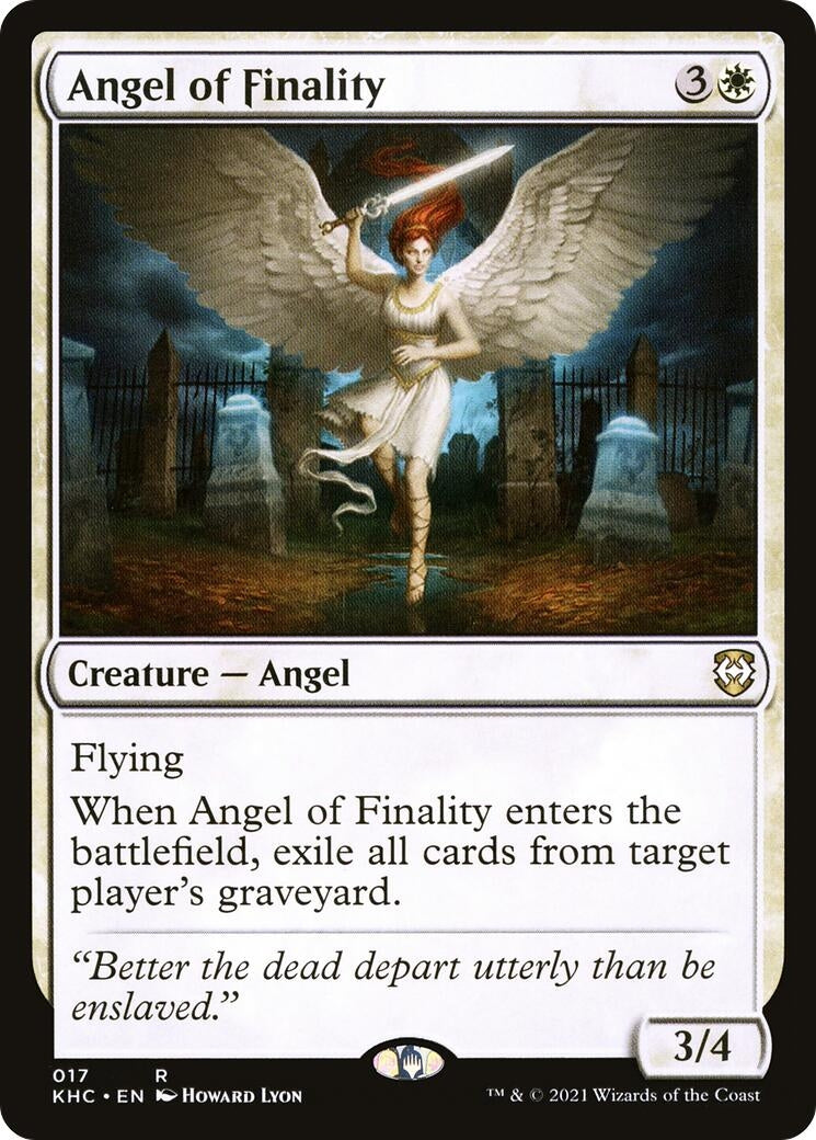 Angel of Finality (17) [Commander: Kaldheim]