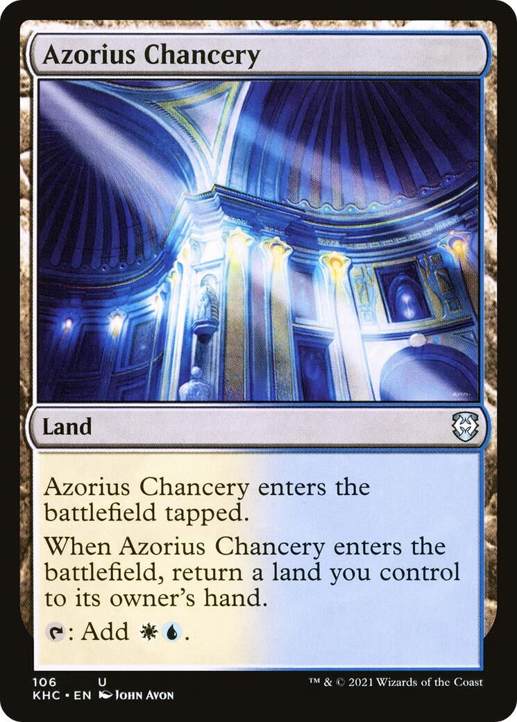 Image for Azorius Chancery (106) [Kaldheim] - Magic: The Gathering