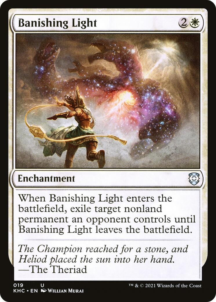 Image for Banishing Light (19) [Kaldheim] - Magic: The Gathering