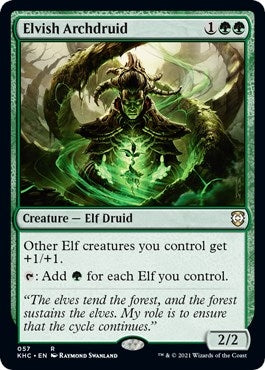 Image for Elvish Archdruid (57) [Kaldheim] - Magic: The Gathering