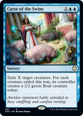 Image for Curse of the Swine (37) [Kaldheim] - Magic: The Gathering