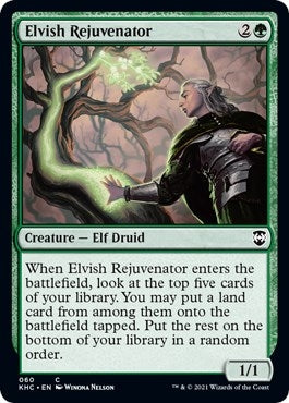 Image for Elvish Rejuvenator (60) [Kaldheim] - Magic: The Gathering