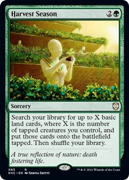 Image for Harvest Season (63) [Kaldheim] - Magic: The Gathering