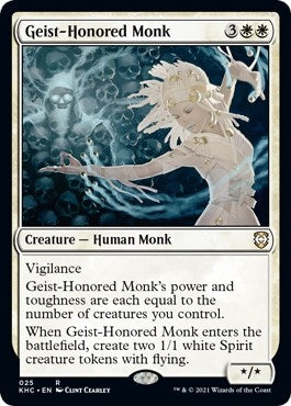 Image for Geist-Honored Monk (25) [Kaldheim] - Magic: The Gathering