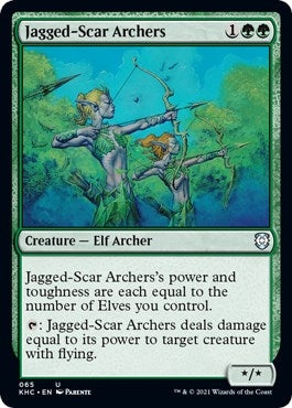Image for Jagged-Scar Archers (65) [Kaldheim] - Magic: The Gathering