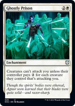 Image for Ghostly Prison (26) [Kaldheim] - Magic: The Gathering