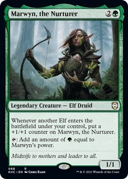 Image for Marwyn, the Nurturer (68) [Kaldheim] - Magic: The Gathering