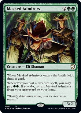 Image for Masked Admirers (69) [Kaldheim] - Magic: The Gathering