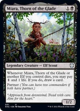 Image for Miara, Thorn of the Glade (51) [Kaldheim] - Magic: The Gathering