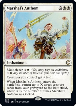 Image for Marshal's Anthem (29) [Kaldheim] - Magic: The Gathering