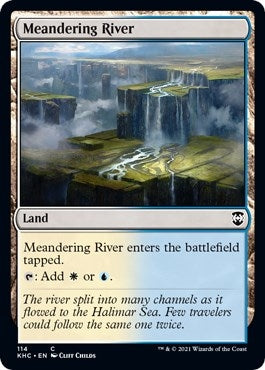 Image for Meandering River (114) [Kaldheim] - Magic: The Gathering