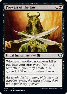 Image for Prowess of the Fair (53) [Kaldheim] - Magic: The Gathering