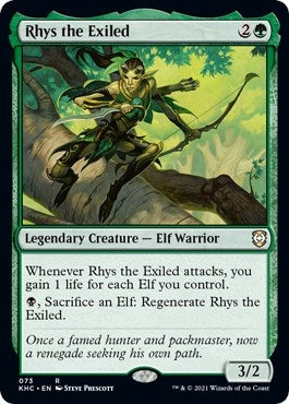Rhys the Exiled (73) [Commander: Kaldheim]