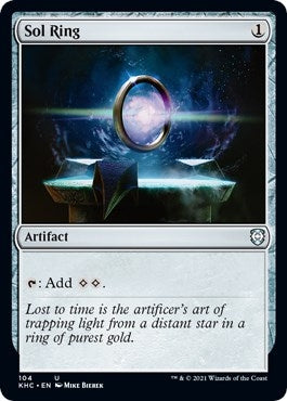 Image for Sol Ring (104) [Kaldheim] - Magic: The Gathering