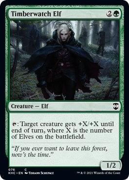Image for Timberwatch Elf (76) [Kaldheim] - Magic: The Gathering