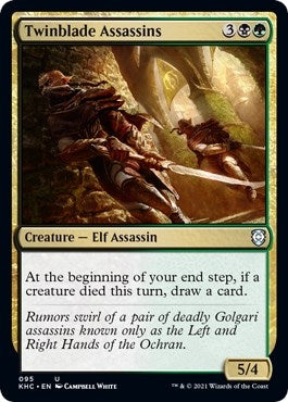 Image for Twinblade Assassins (95) [Kaldheim] - Magic: The Gathering