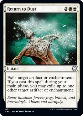 Image for Return to Dust (32) [Kaldheim] - Magic: The Gathering