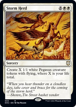 Image for Storm Herd (33) [Kaldheim] - Magic: The Gathering