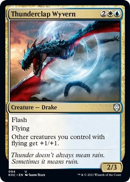 Image for Thunderclap Wyvern (94) [Kaldheim] - Magic: The Gathering